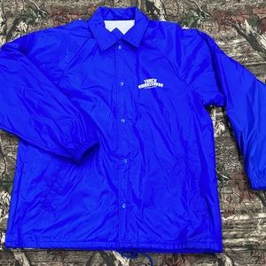 ‘Track Ambassador’ Blue Collared Wind Breaker